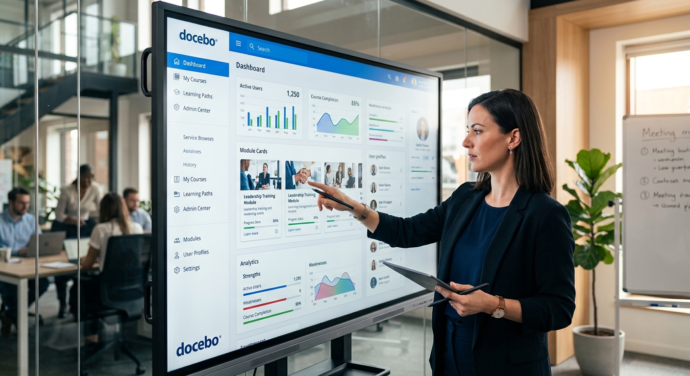 Docebo LMS Review: Strengths, Limits, and Best Uses A practical, in‑depth look at Docebo’s learning platform from real‑world use cases, including pros, cons, and implementation tips.