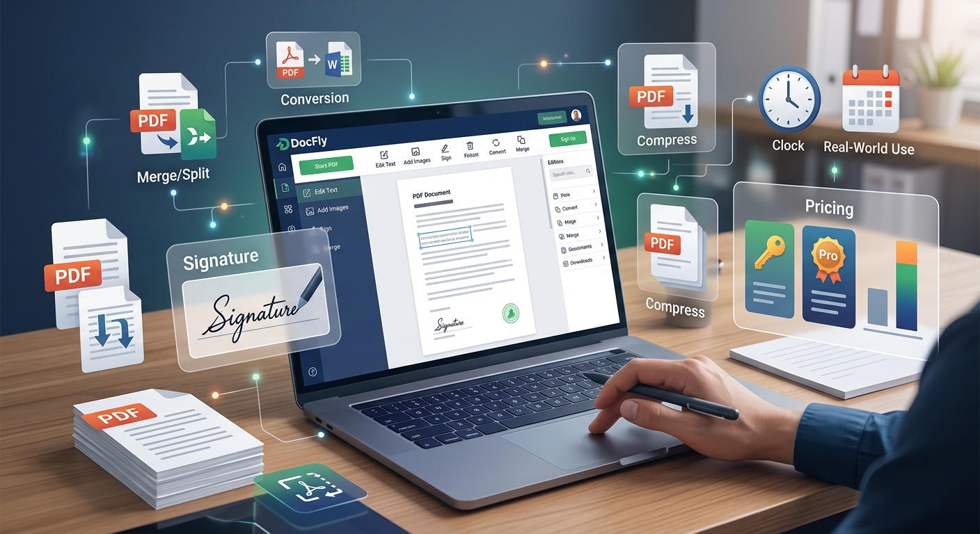 DocFly PDF Editor Review: Features, Pricing & Real-World Use An in-depth, user-focused review of DocFly’s online PDF editor, covering features, pricing, pros, cons, and best use cases.