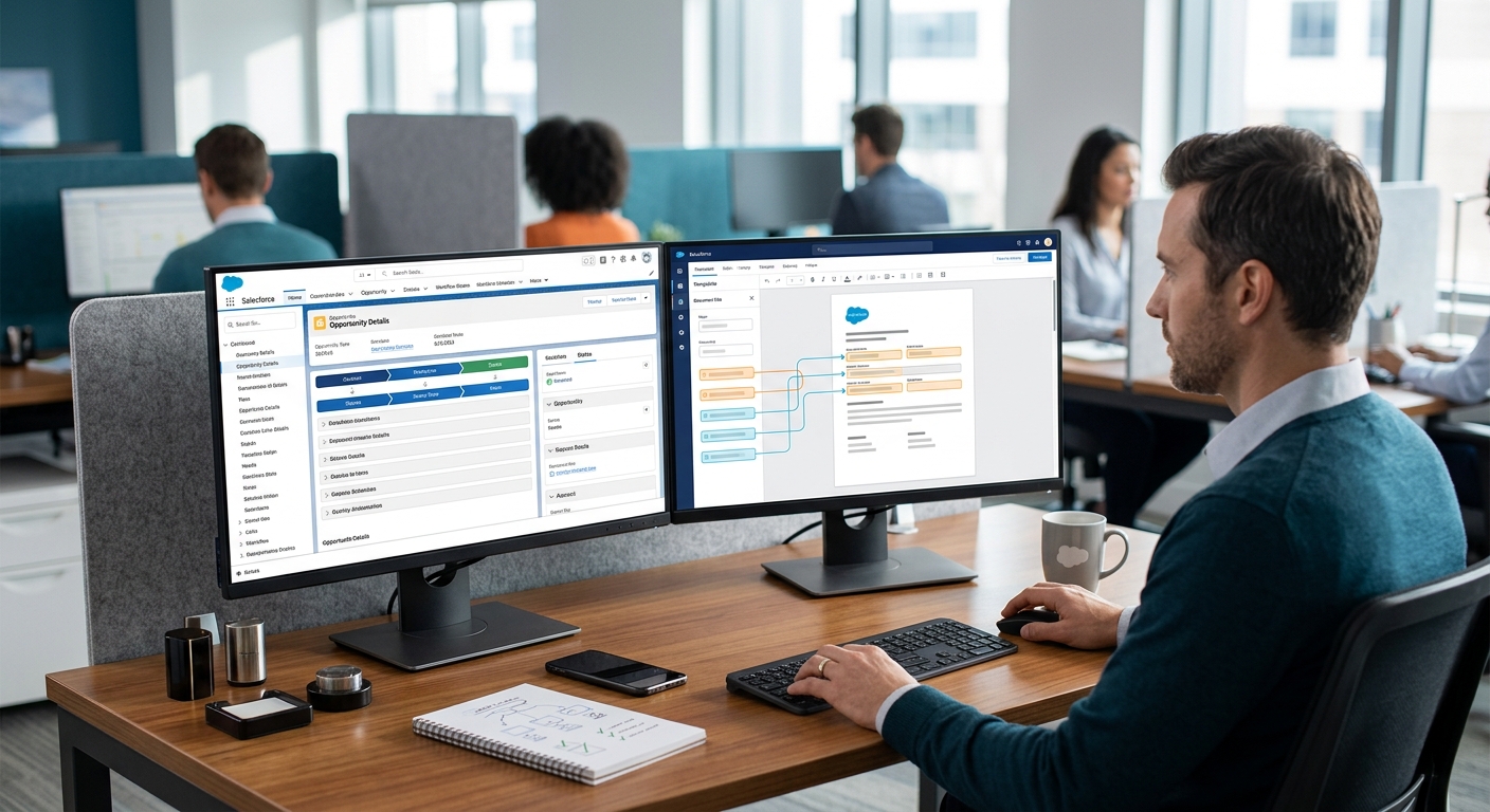 In-depth look at Docomotion’s document automation, real user benefits, limitations, and Salesforce-focused use cases for growing teams.