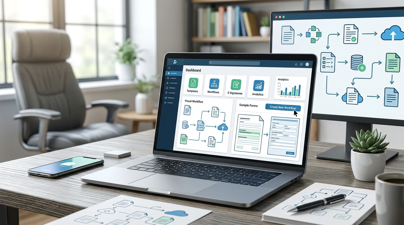 An in-depth, user-focused review of DocsCloud for building forms, generating documents, collecting signatures, hosting files and automating document workflows.
